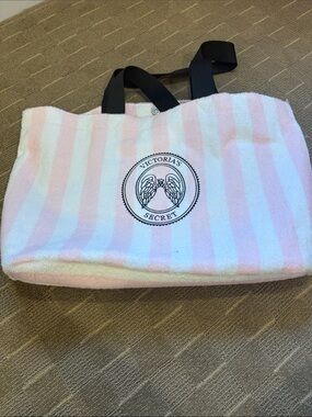 Victorias Secret Terry Cloth Tote